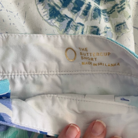 EUC Lilly Pulitzer buttercup Shorts size 0 - Picture 4 of 4